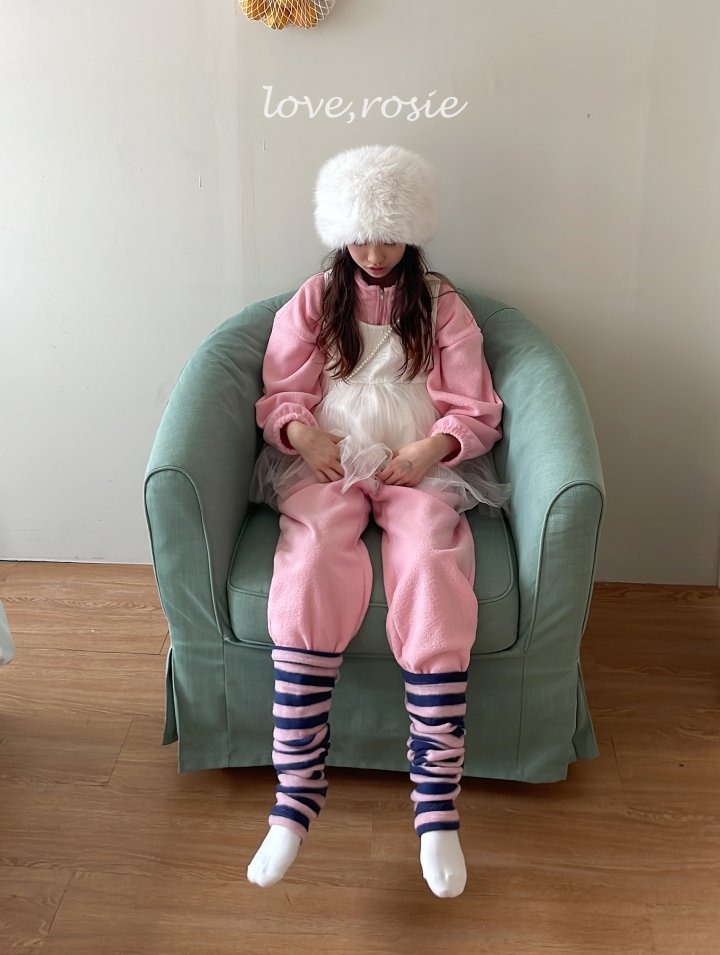 Love Rosie - Korean Children Fashion - #designkidswear - Stripe Angora Warm Warmer - 2