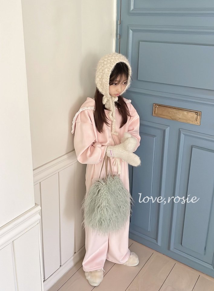 Love Rosie - Korean Children Fashion - #discoveringself - Sailor Collar Velour Set - 12