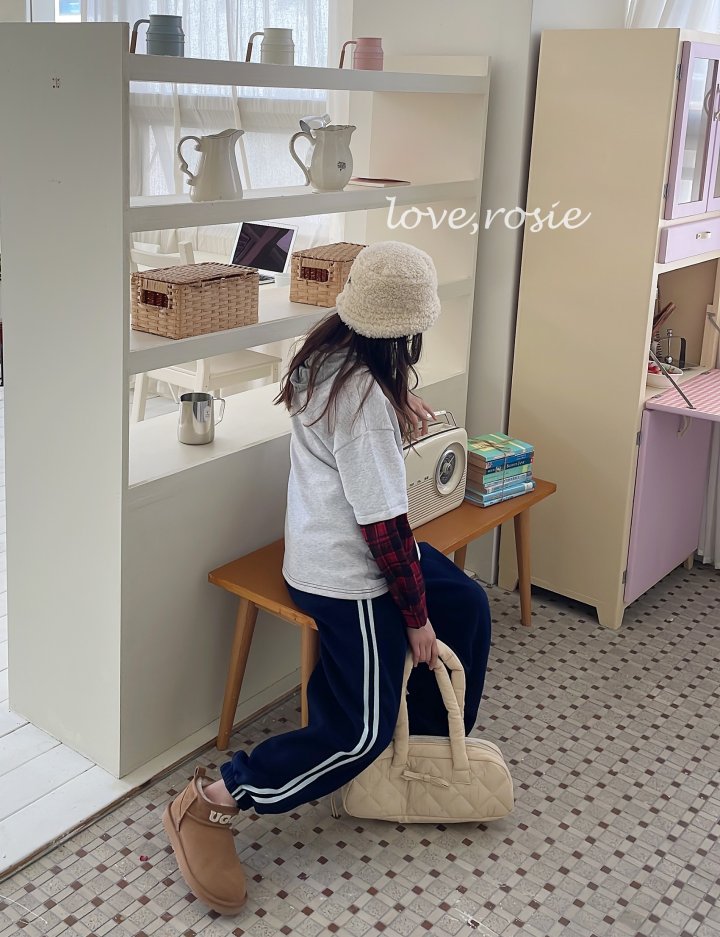 Love Rosie - Korean Children Fashion - #discoveringself - Candy Tape Fleece Jogger Pants - 5
