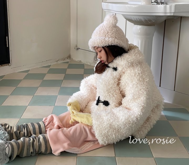 Love Rosie - Korean Children Fashion - #discoveringself - Stripe Angora Warm Warmer - 3