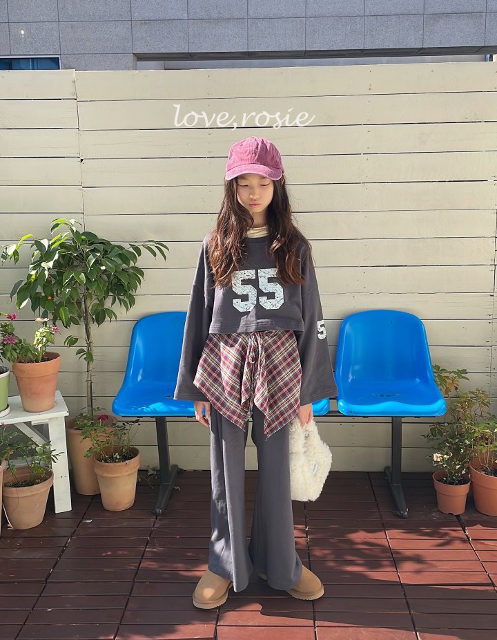 Love Rosie - Korean Children Fashion - #fashionkids - Girl Group Wide Fleece Set - 9
