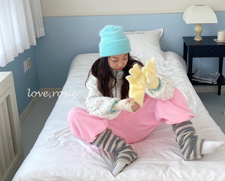 Love Rosie - Korean Children Fashion - #discoveringself - Stripe Angora Warm Warmer - 4