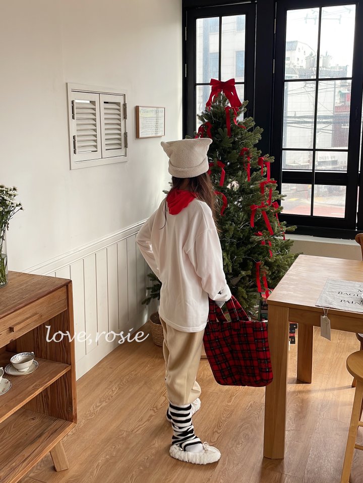 Love Rosie - Korean Children Fashion - #kidsstore - Hood Finger Warmer Tee - 6
