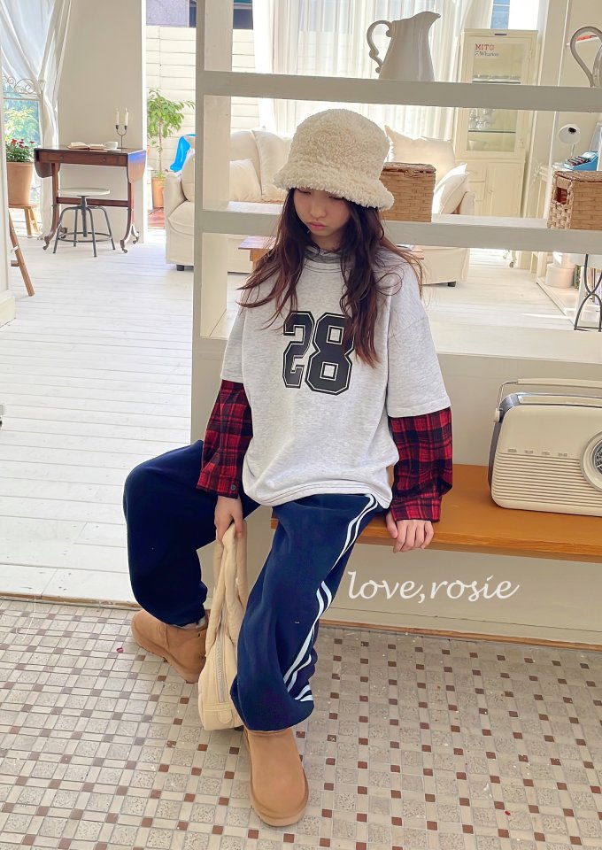 Love Rosie - Korean Children Fashion - #kidsstore - Candy Tape Fleece Jogger Pants - 8