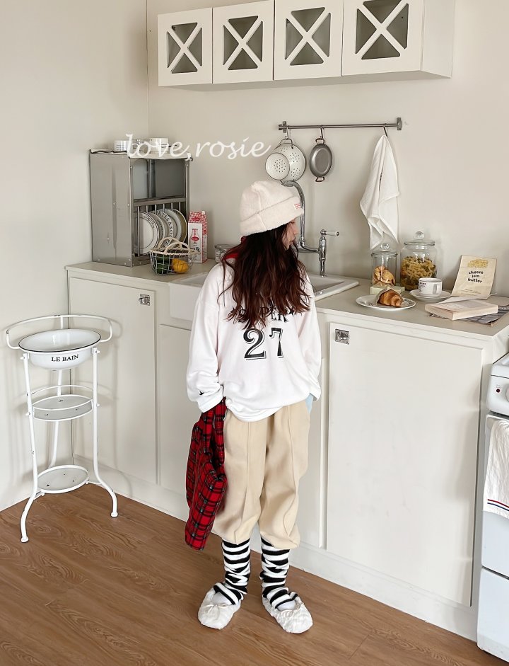 Love Rosie - Korean Children Fashion - #kidzfashiontrend - Super Fleece Loose Tee - 3