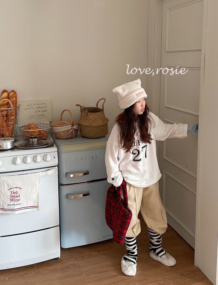 Love Rosie - Korean Children Fashion - #littlefashionista - Super Fleece Loose Tee - 5