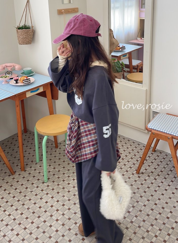 Love Rosie - Korean Children Fashion - #magicofchildhood - Girl Group Wide Fleece Set