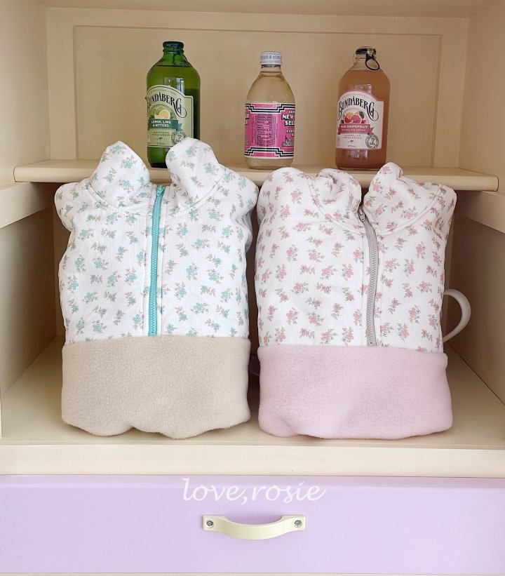 Love Rosie - Korean Children Fashion - #prettylittlegirls - Cotton Candy Floral Fleece Set