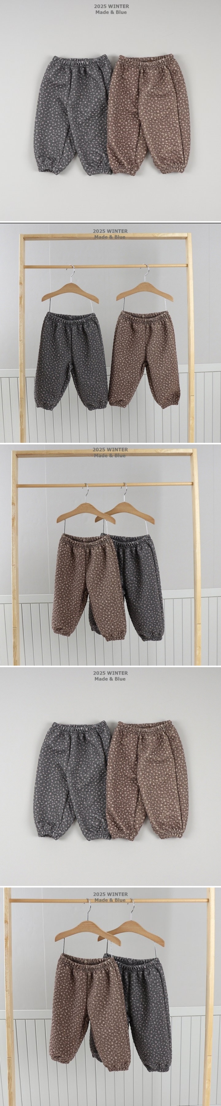 Snowflake Jogger Pants by Made Blue for Child - view 1