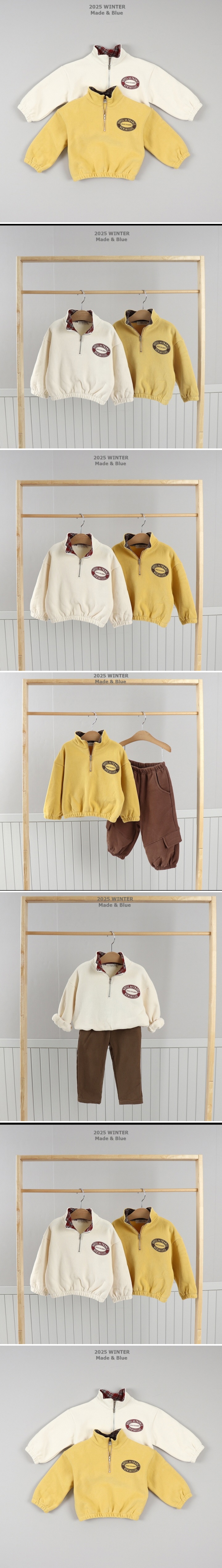 Zipper Tee by Made Blue for Child - view 1