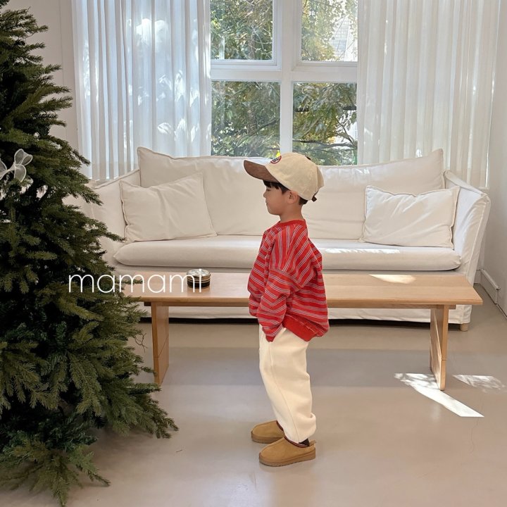 Mamami - Korean Children Fashion - #Kfashion4kids - Tone Up Stripe Sweatshirt (Junior) - 9