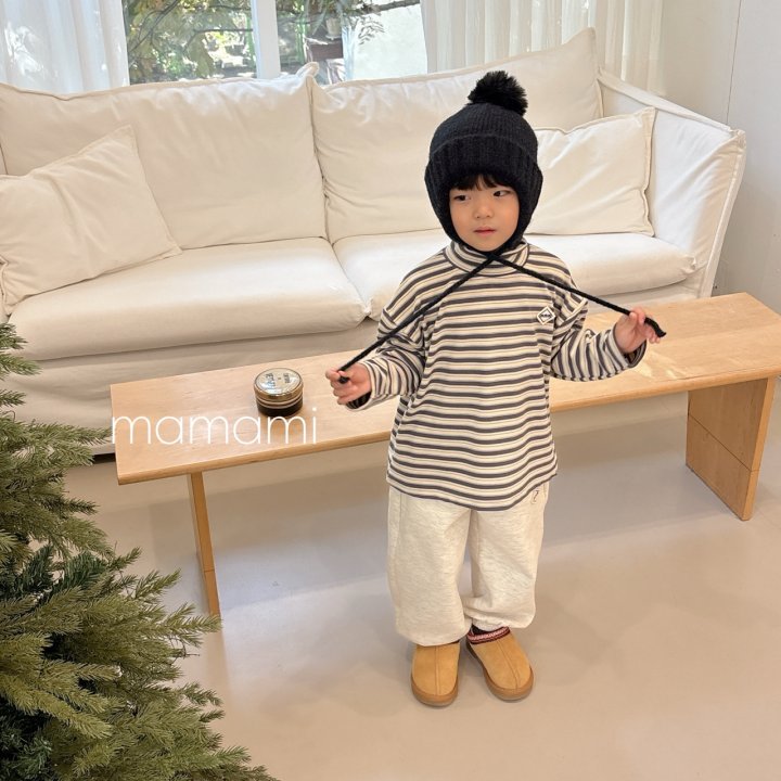 Mamami - Korean Children Fashion - #Kfashion4kids - Mellow Multi Turtleneck Tee - 6