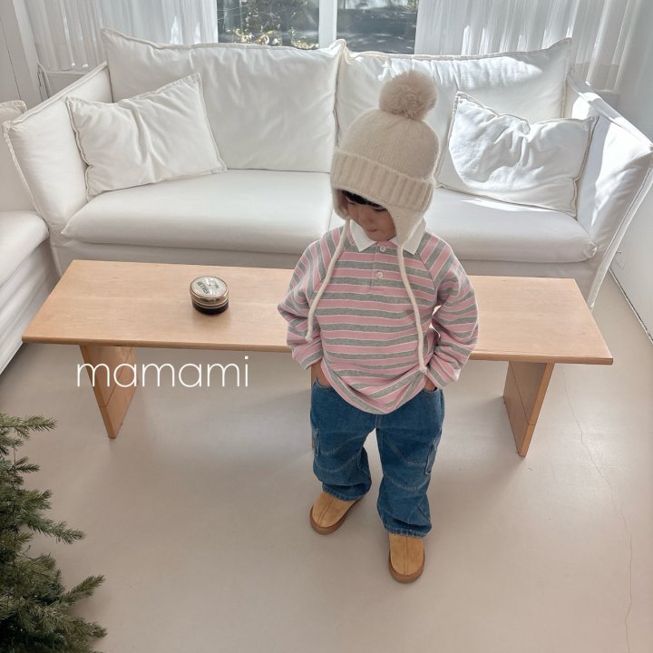 Mamami - Korean Children Fashion - #Kfashion4kids - Harmony Collar Tee - 5