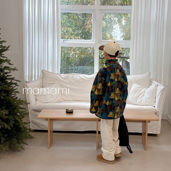 Mamami - Korean Children Fashion - #Kfashion4kids - Forest Fleece Jacket - 7