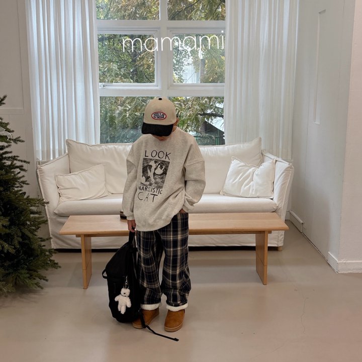 Mamami - Korean Children Fashion - #childofig - Look Cat Sweatshirt - 3
