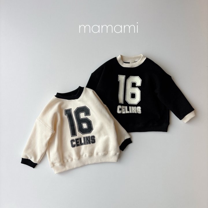 Mamami - Korean Children Fashion - #childofig - Celline Number Sweatshirt