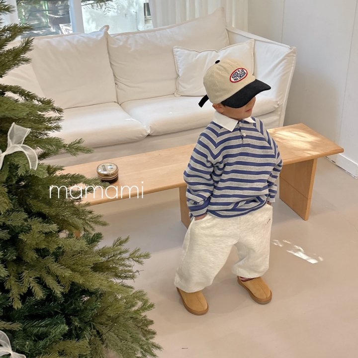 Mamami - Korean Children Fashion - #childrensboutique - Harmony Collar Tee - 12