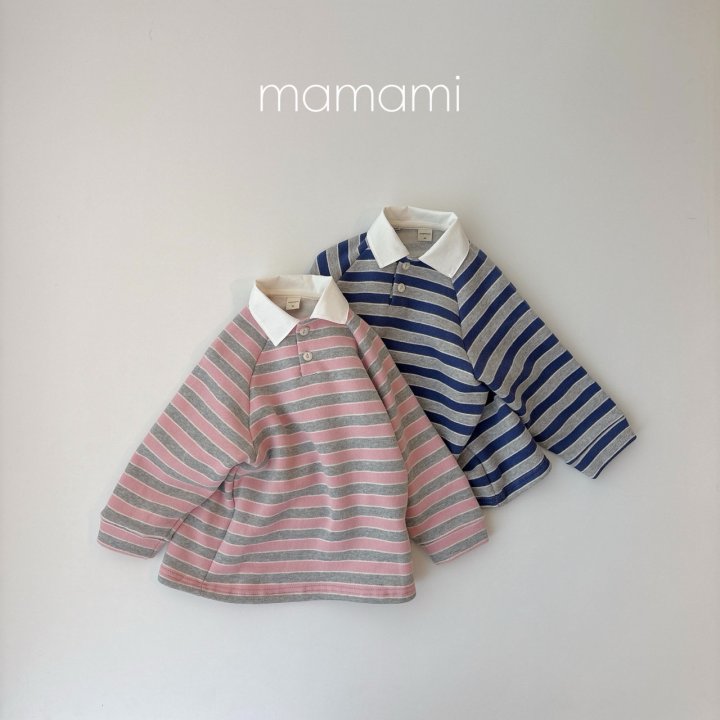 Mamami - Korean Children Fashion - #fashionkids - Harmony Collar Tee