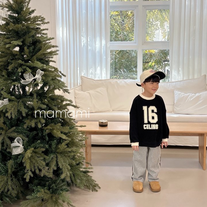 Mamami - Korean Children Fashion - #kidsshorts - Celline Number Sweatshirt - 6