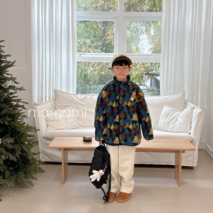 Mamami - Korean Children Fashion - #fashionkids - Forest Fleece Jacket - 4