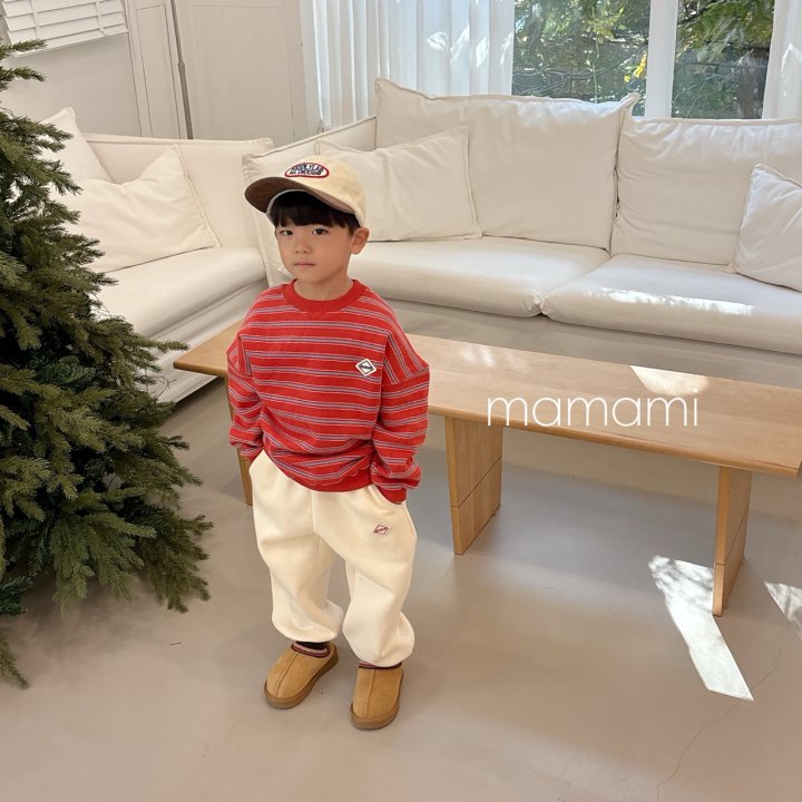 Mamami - Korean Children Fashion - #kidsstore - Tone Up Stripe Sweatshirt (Junior) - 7
