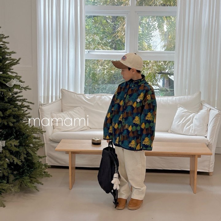 Mamami - Korean Children Fashion - #littlefashionista - Forest Fleece Jacket - 8