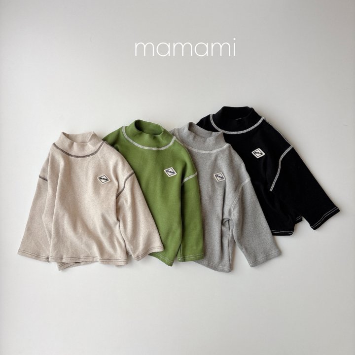Mamami - Korean Children Fashion - #minifashionista - M Line Turtleneck Tee