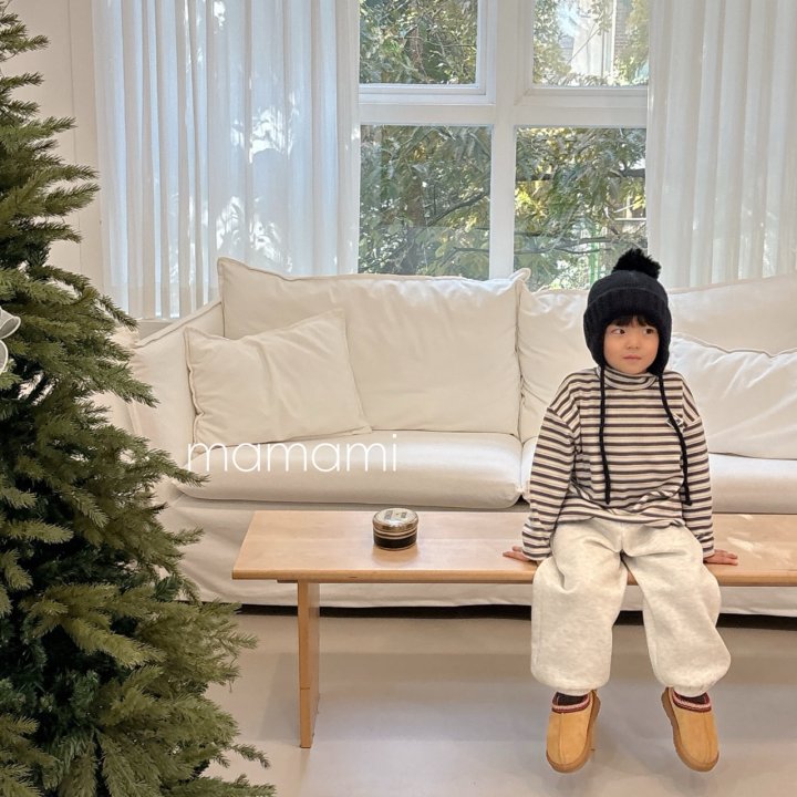 Mamami - Korean Children Fashion - #prettylittlegirls - Mellow Multi Turtleneck Tee - 10