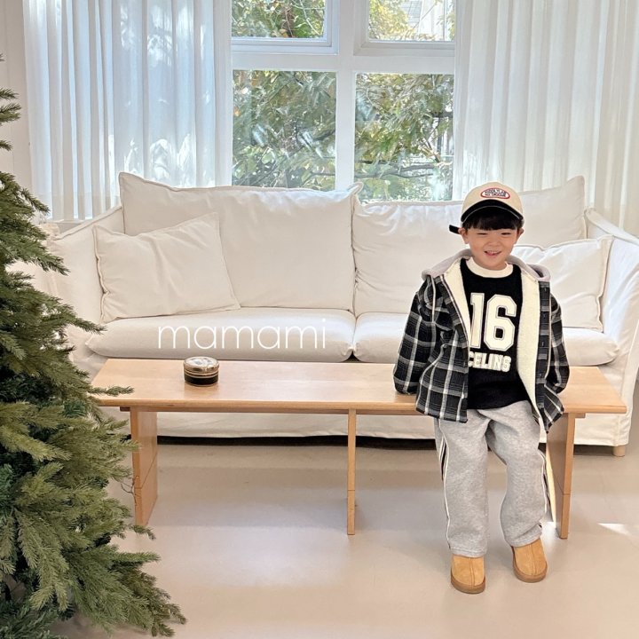 Mamami - Korean Children Fashion - #stylishchildhood - Teddy Check Jacket - 10
