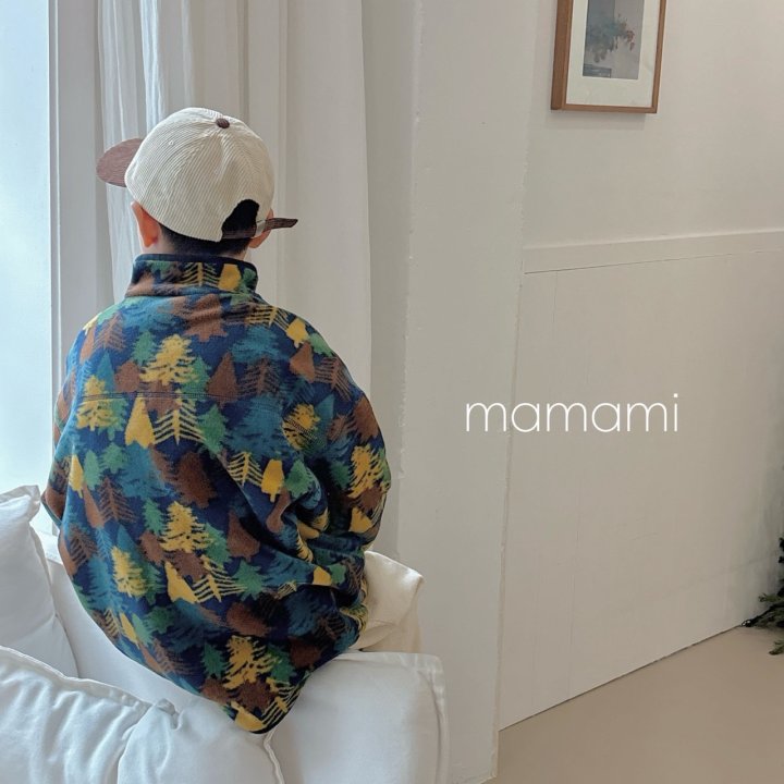 Mamami - Korean Children Fashion - #todddlerfashion - Forest Fleece Jacket - 12