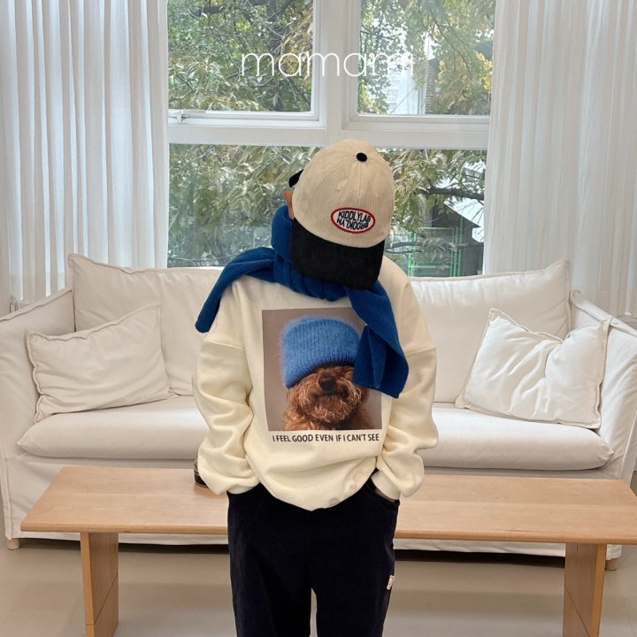 Mamami - Korean Children Fashion - #toddlerclothing - Beanie Puppy Sweatshirt - 3