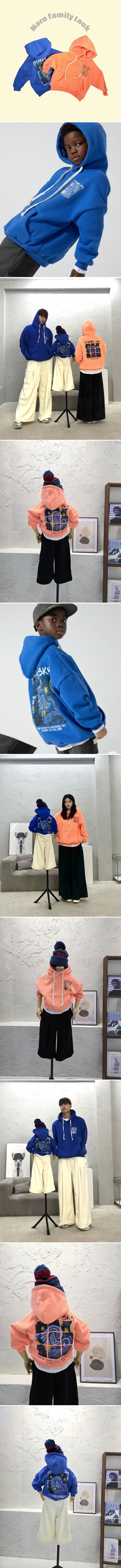 Maro - Korean Women Fashion - #womensfashion - Sky Hoodie (Adult)