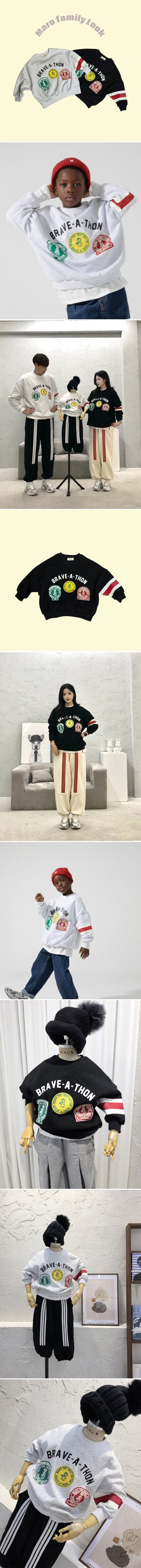 Maro - Korean Women Fashion - #womensfashion - Brave Sweatshirt (Adult)