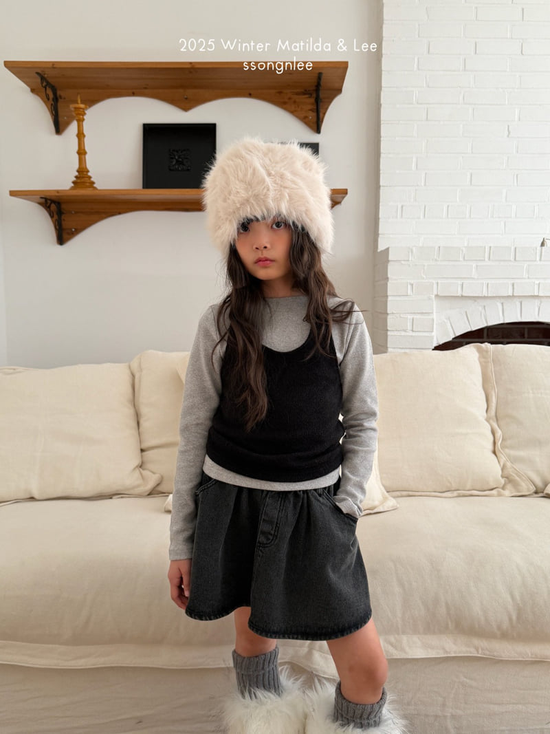 Matilda & Lee - Korean Children Fashion - #Kfashion4kids - Winter Basic Tee - 11
