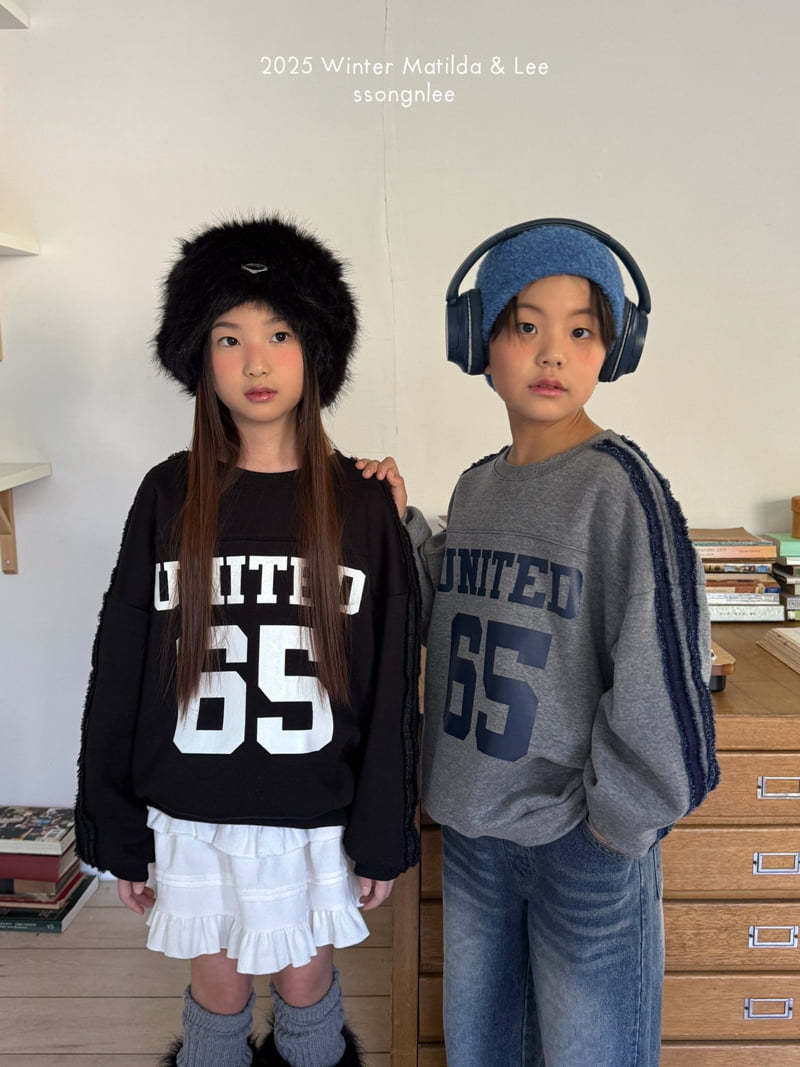 Matilda & Lee - Korean Children Fashion - #Kfashion4kids - 65 Line Sweatshirt