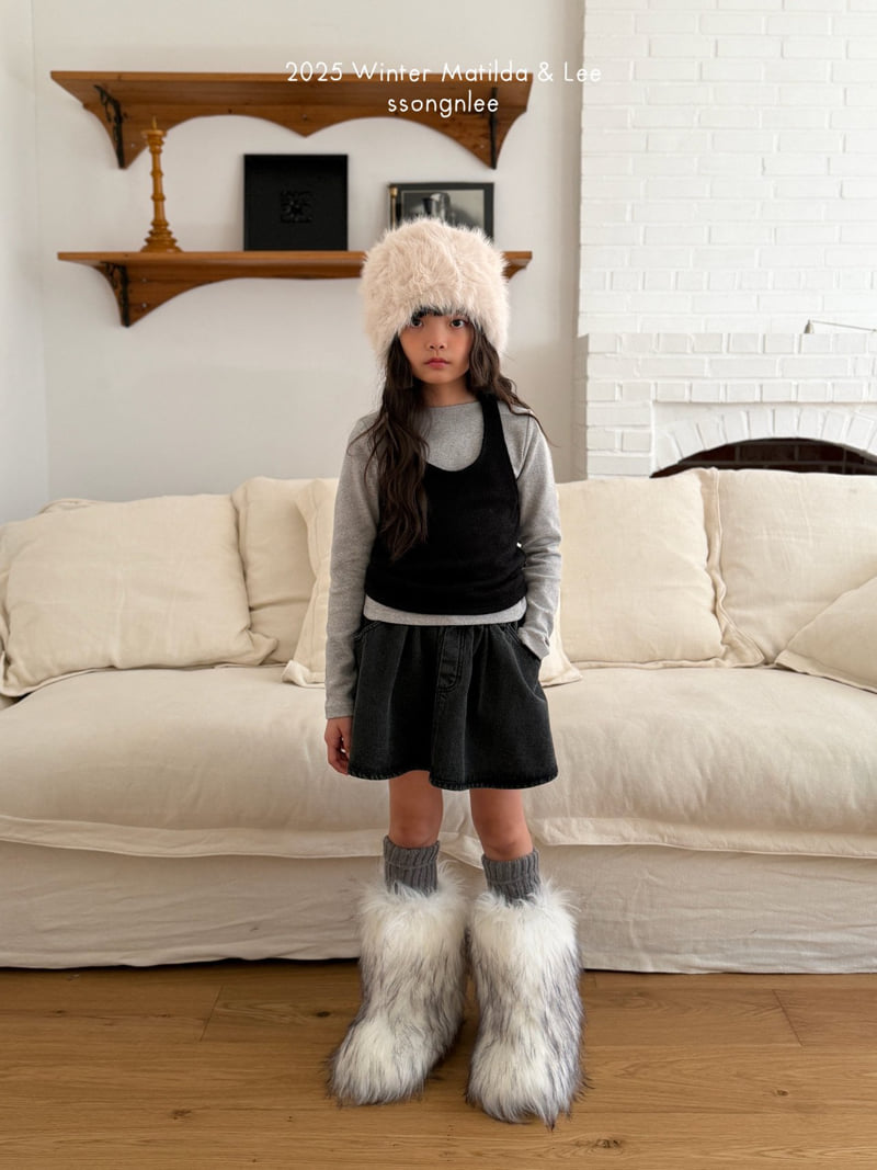 Matilda & Lee - Korean Children Fashion - #Kfashion4kids - Halterneck Knit - 10