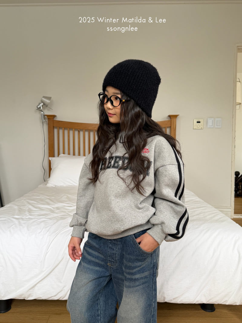 Matilda & Lee - Korean Children Fashion - #Kfashion4kids - Freedom Line Sweatshirt - 8