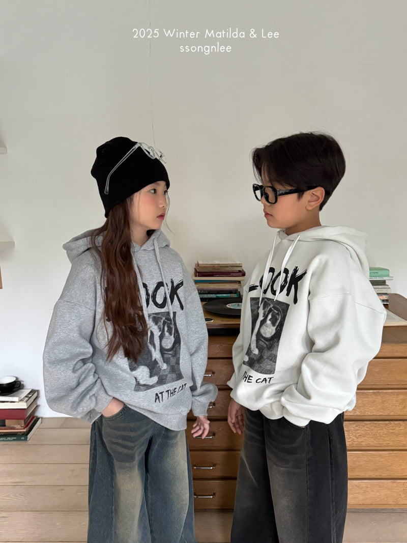 Matilda & Lee - Korean Children Fashion - #kidzfashiontrend - Look the Cat Hoodie - 4