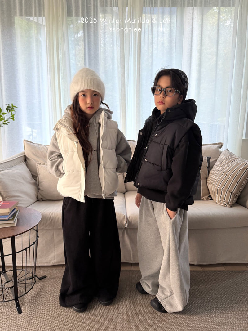Matilda & Lee - Korean Children Fashion - #Kfashion4kids - Wellon Padded Vest - 12