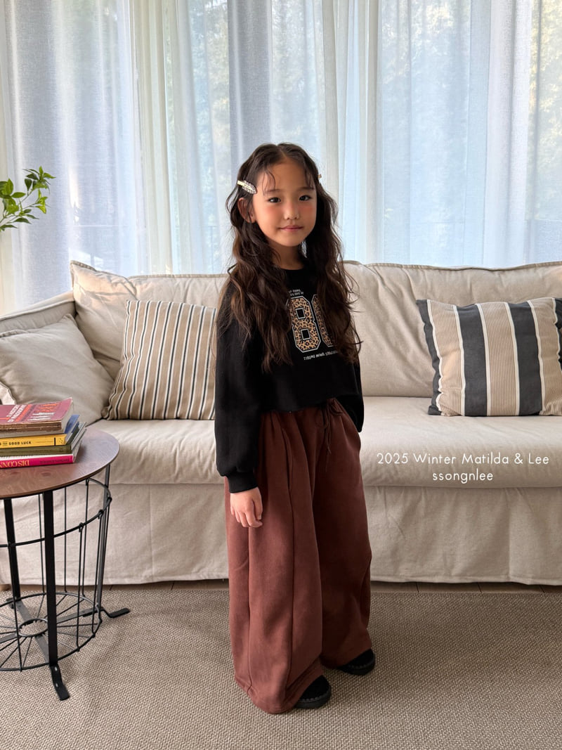 Matilda & Lee - Korean Children Fashion - #Kfashion4kids - Wide Line String Pants - 8