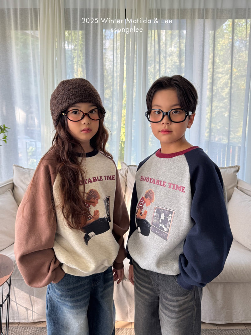 Matilda & Lee - Korean Children Fashion - #kidzfashiontrend - Enjoyable Sweatshirt - 4