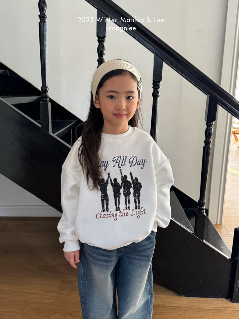 Matilda & Lee - Korean Children Fashion - #childofig - All Day Sweatshirt - 5