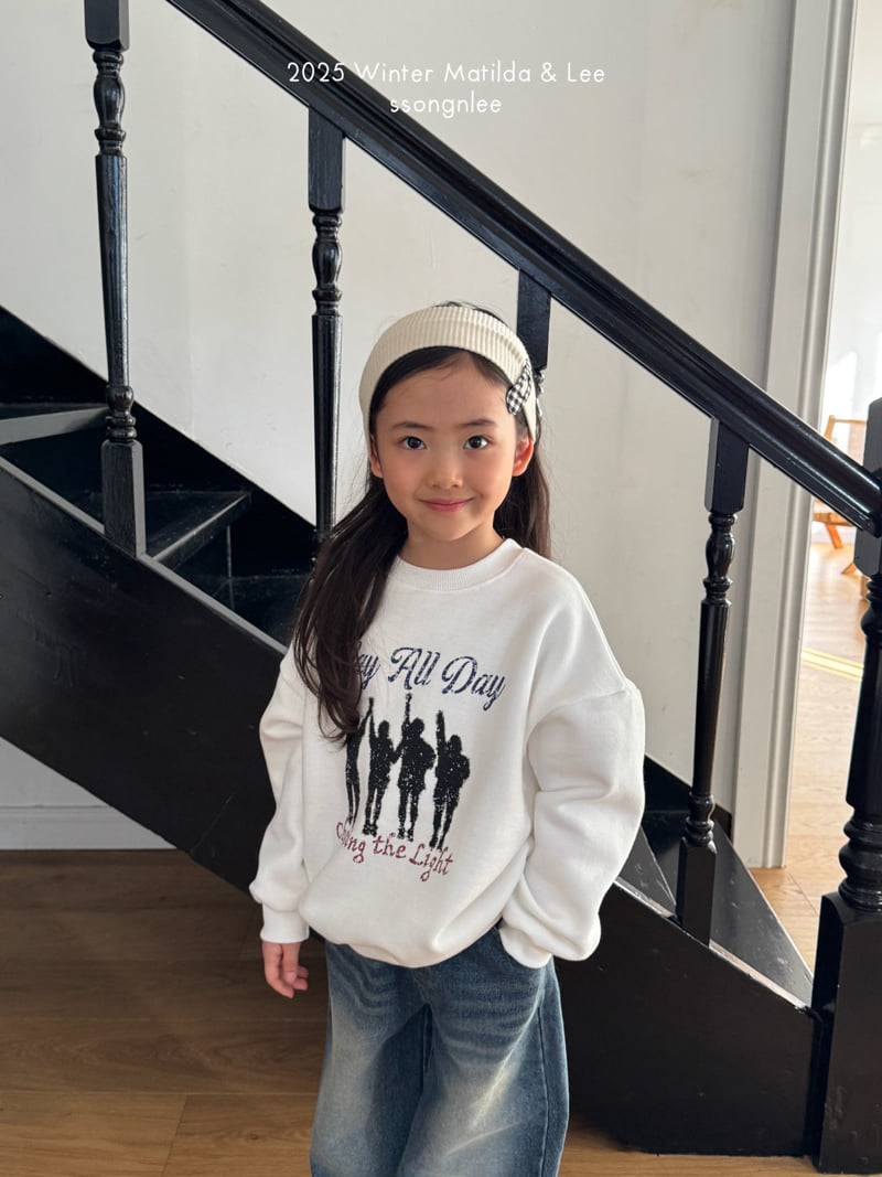 Matilda & Lee - Korean Children Fashion - #childofig - All Day Sweatshirt - 6