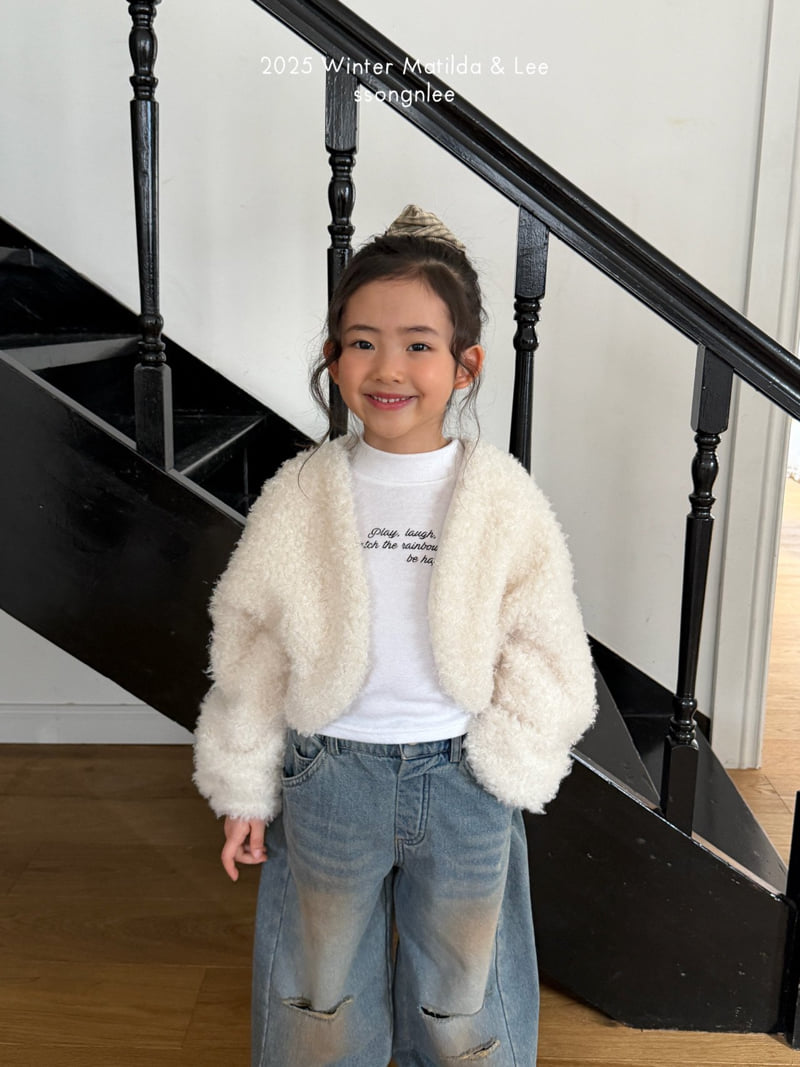 Matilda & Lee - Korean Children Fashion - #childofig - Fuzzy Bolero