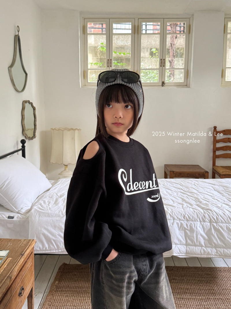 Matilda & Lee - Korean Children Fashion - #childofig - Decent Slit Sweatshirt - 6