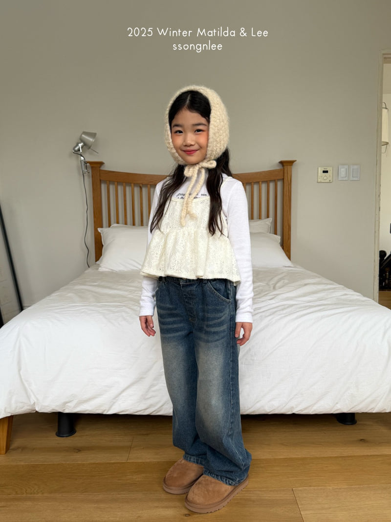 Matilda & Lee - Korean Children Fashion - #childofig - Lace Bustier - 5
