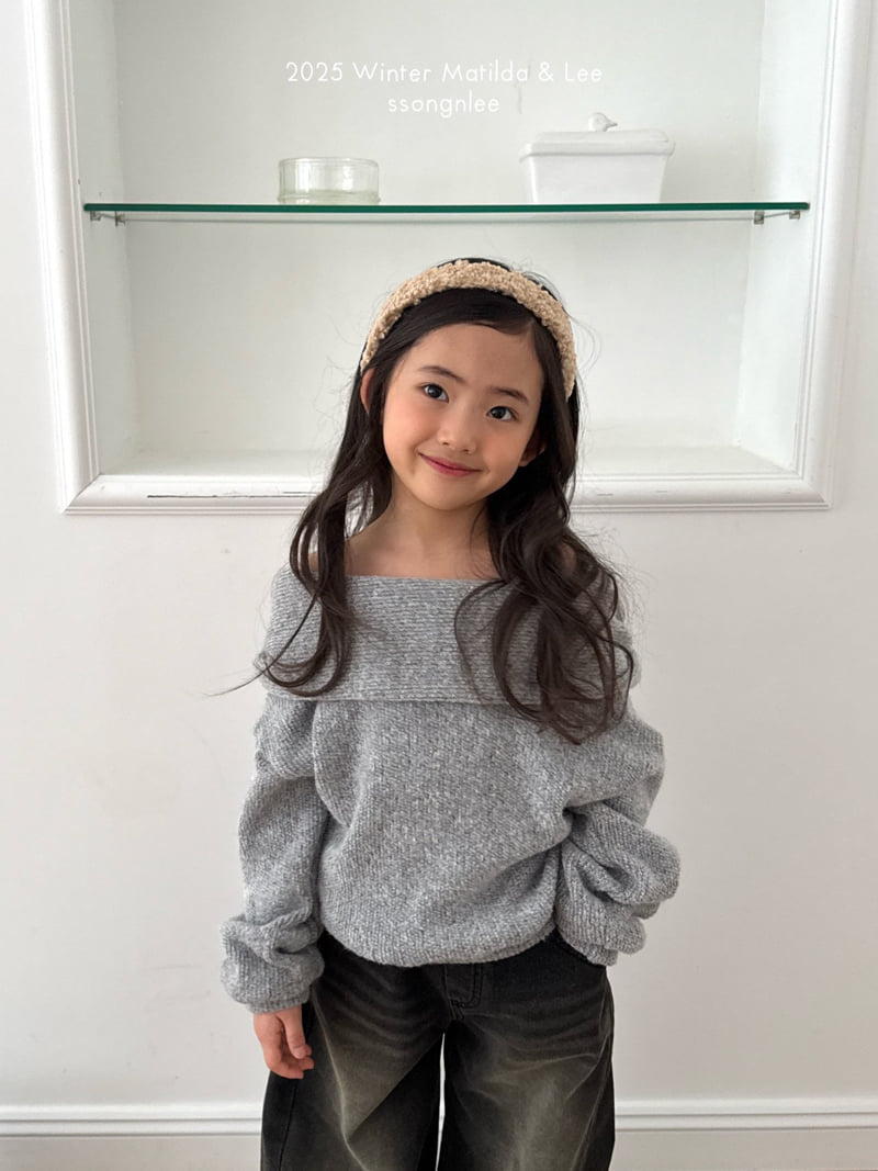 Matilda & Lee - Korean Children Fashion - #childofig - Hood Off Knit