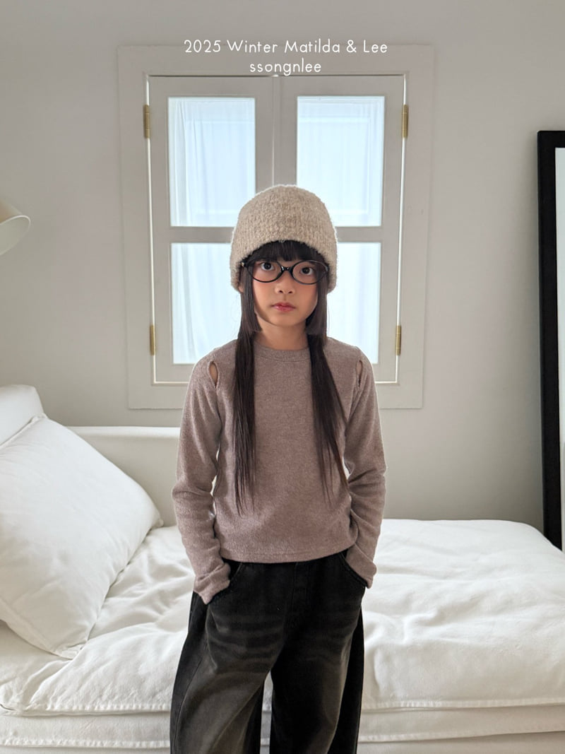 Matilda & Lee - Korean Children Fashion - #childofig - Mild Slit Knit - 8