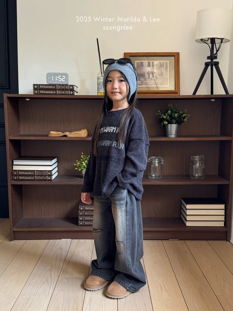 Matilda & Lee - Korean Children Fashion - #prettylittlegirls - Warm Mood Knit - 4