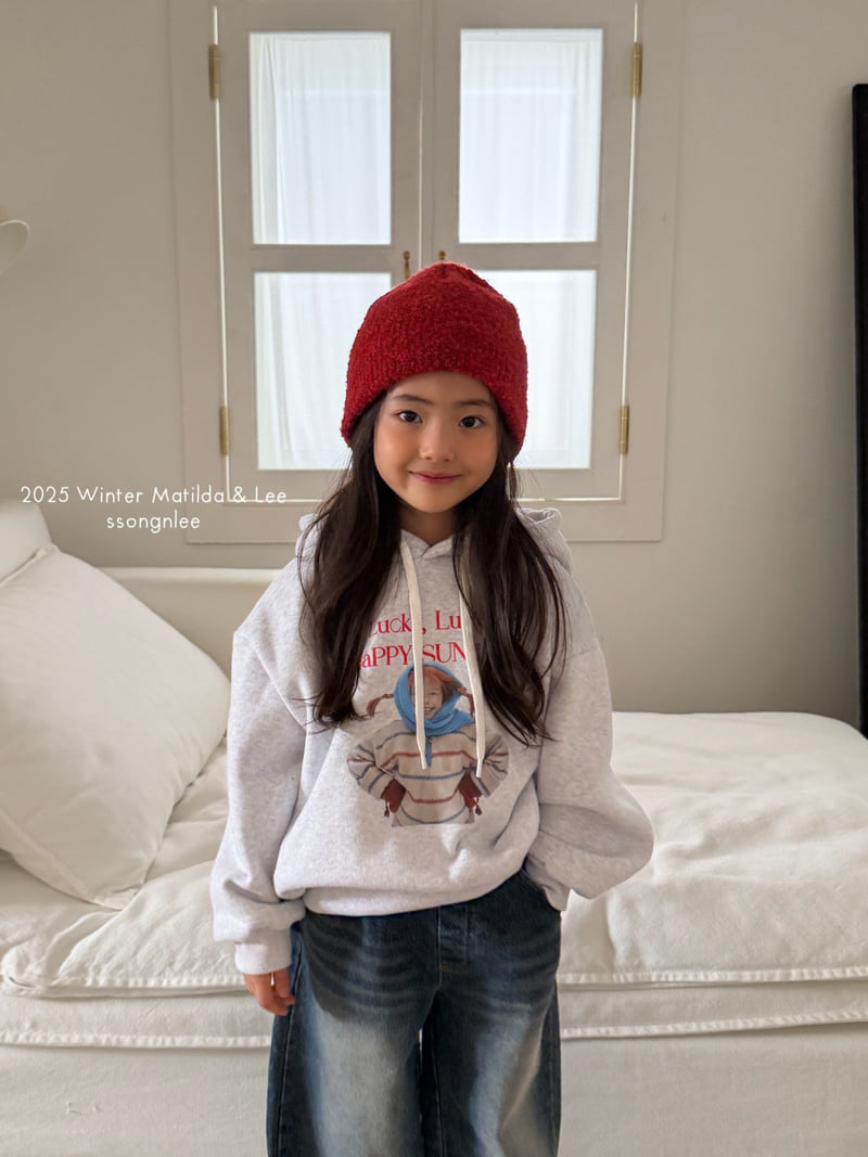 Matilda & Lee - Korean Children Fashion - #stylishchildhood - Lucky Happy Hoodie - 4